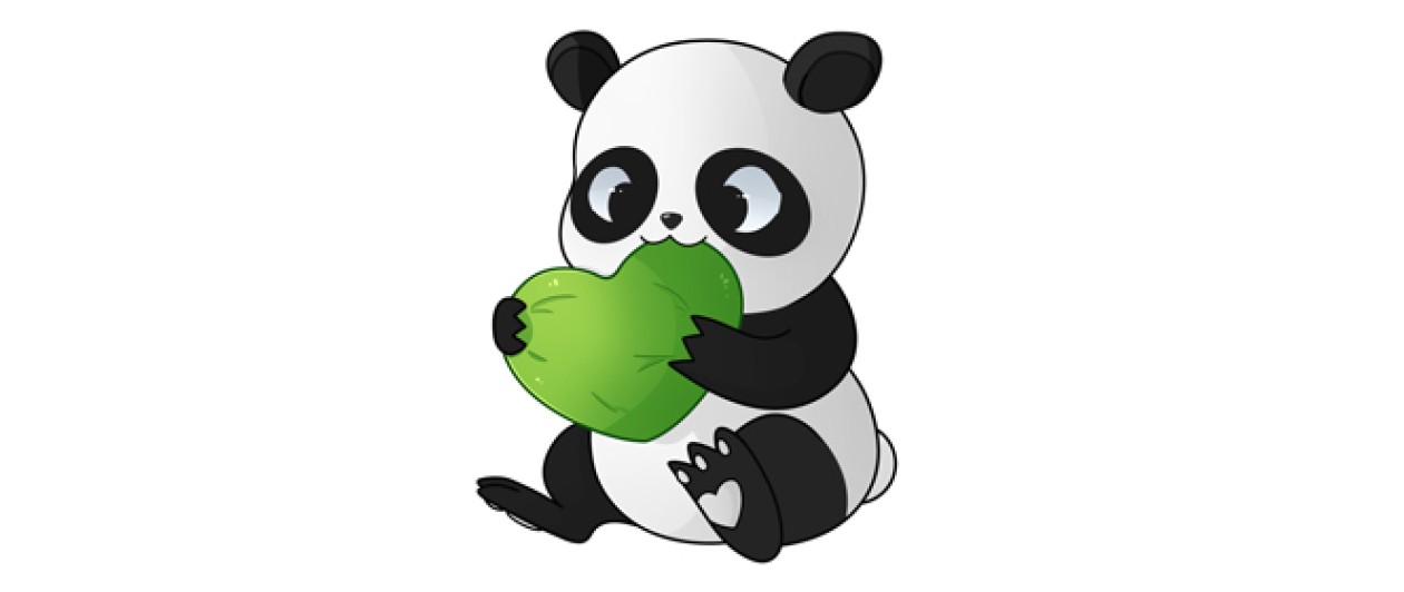 Kaugummitier PANDA Edition