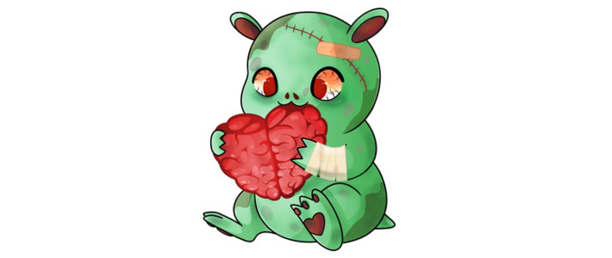 Kaugummitier ZOMBIE Edition