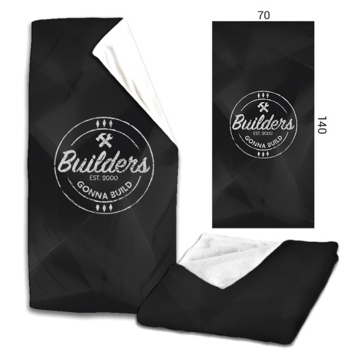 Builders Gonna Build Microfaser Badetuch