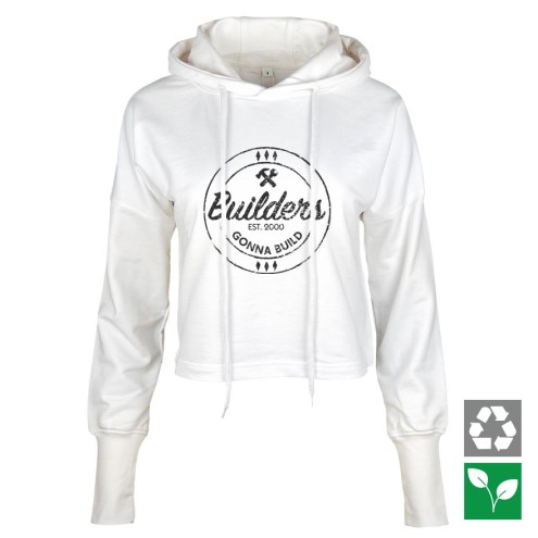Builders Gonna Build kurzer GIRLIE Hoodie