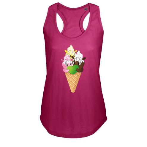 Kaugummitier Ice Cream Edition Girlie Tank Top