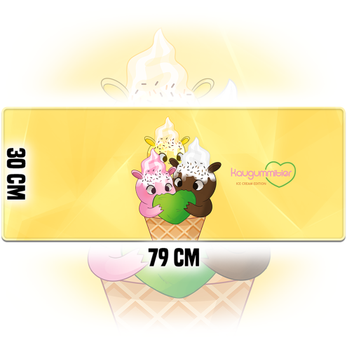 Kaugummitier Ice Cream Edition GamingPad