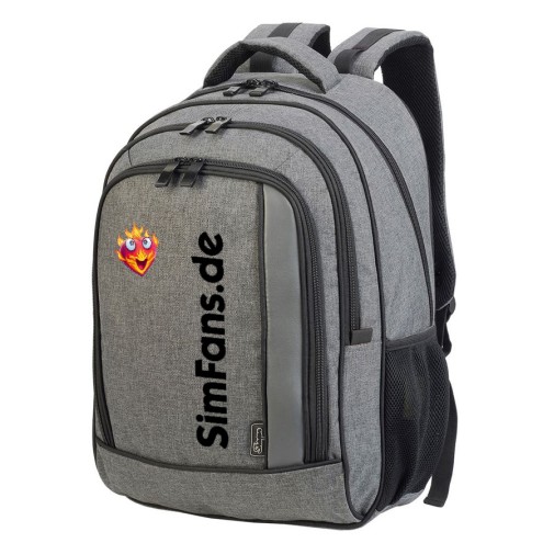 Dampfiges Woohoo Laptop-Rucksack (Schulrucksack)