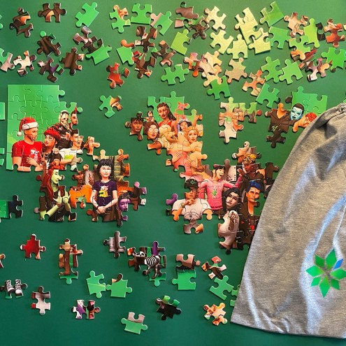 SimFans Sims Puzzle
