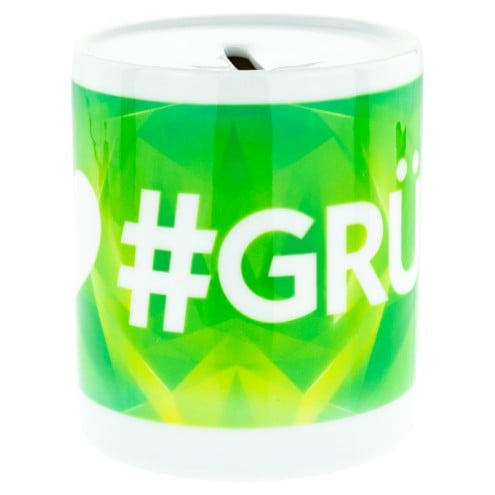 I love #GRÜN Spardose