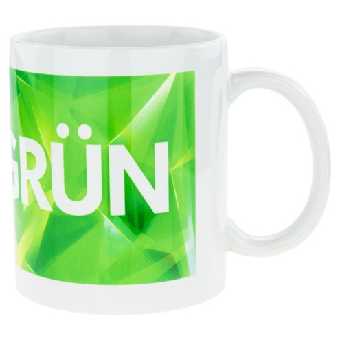 I love #GRÜN Tasse