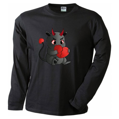 Kaugummitier DEVIL Edition Langarm-Shirt