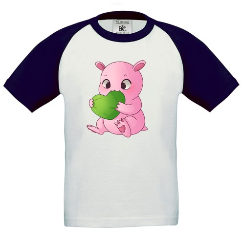 Knabberndes KAUGUMMITIER Baseball T-Shirt