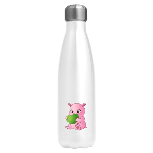 Kabberndes KAUGUMMITIER Edelstahl Trinkflasche 500 ml