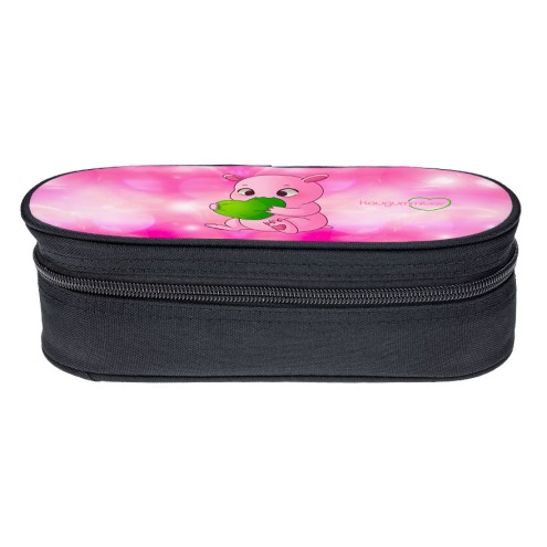 Federpenal / Federmäppchen Knabberndes KAUGUMMITIER rosa