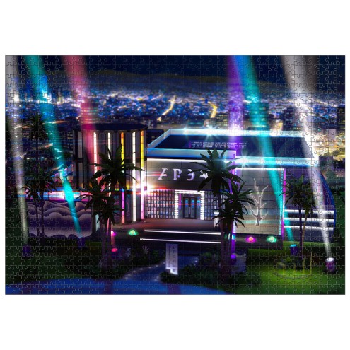 Neon Lights Club Puzzle