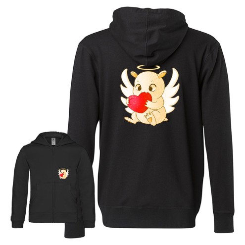 Kaugummitier ANGEL Edition Hoodie-Jacke