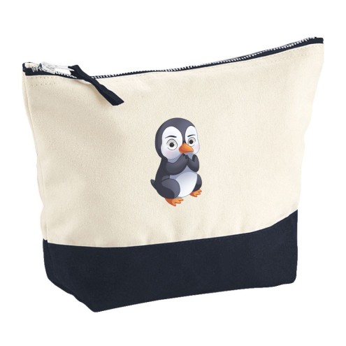 Stalker Pinguin Kosmetik-Tasche / Kulturbeutel