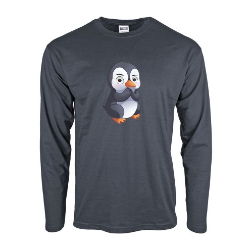 Stalker Pinguin Baumwoll Langarm Shirt