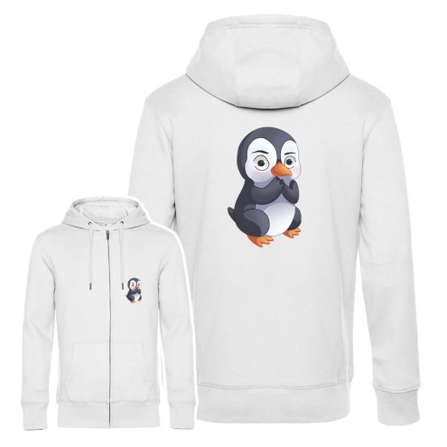 Stalker Pinguin Premium Zipped Hoodie