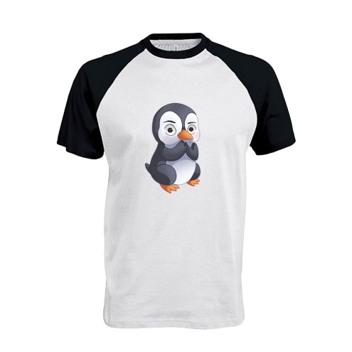 Stalker Pinguin Baseball T-Shirt