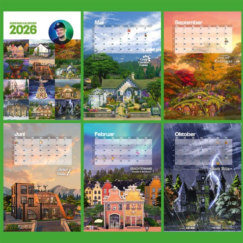 SimFans.de Kalender 2026