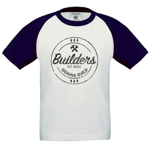 Builders Gonna Build Baseball T-Shirt