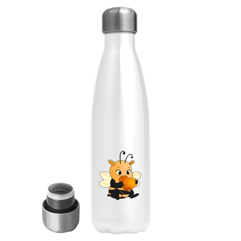 Kaugummitier Bee Edition Edelstahl Trinkflasche 500ml