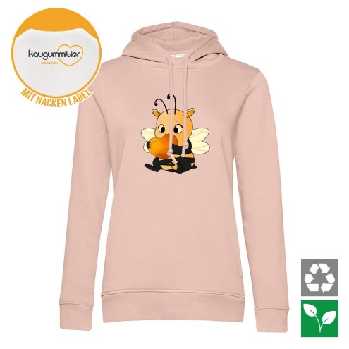 Kaugummitier Bee Edition Organic Hoodie women