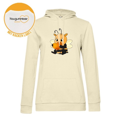 Kaugummitier Bee Edition Sommer Hoodie women
