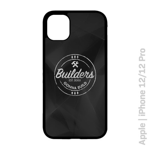 Builders Gonna Build Logo WEISS Handyhülle