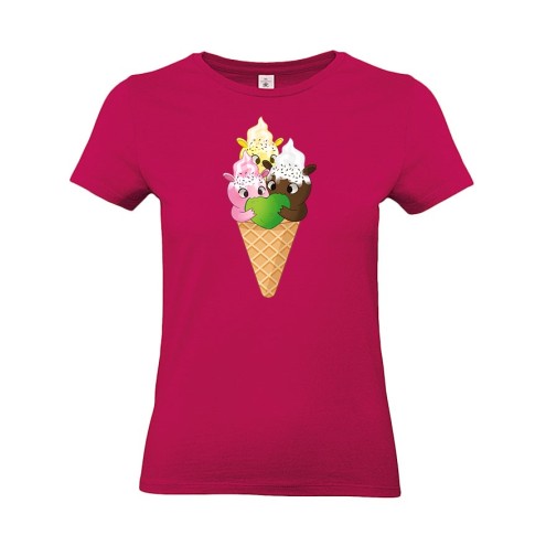Kaugummitier Ice Cream Edition T-Shirt women