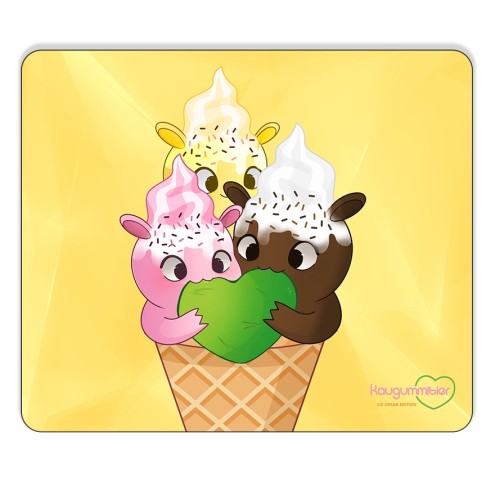 Kaugummitier Ice Cream Edition MousePad
