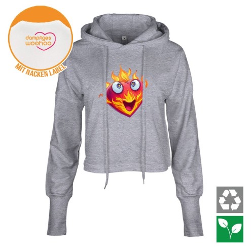 Dampfiges Woohoo Cropped Hoodie women