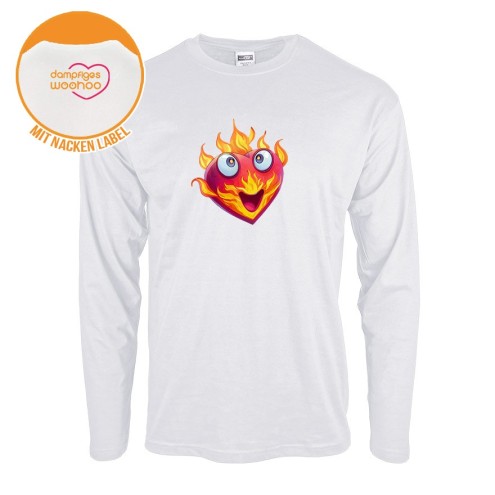 Dampfiges Woohoo Baumwoll Langarm Shirt