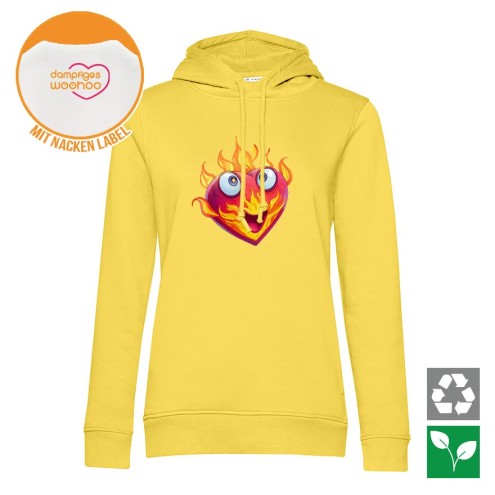 Dampfiges Woohoo Organic Hoodie women