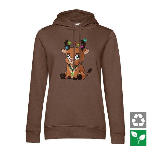 Glühtier Organic Hoodie women