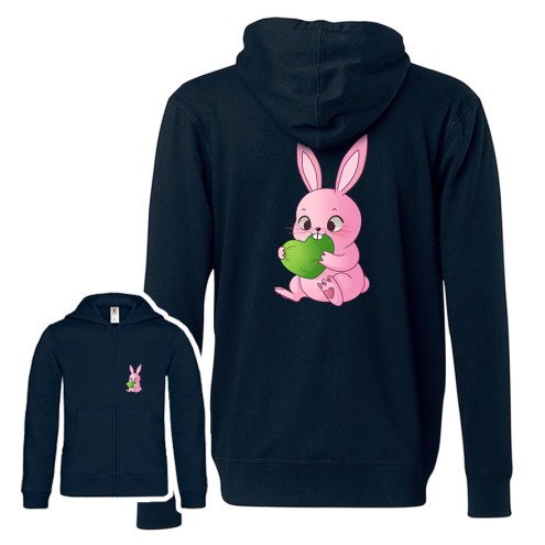 Kaugummitier BUNNY Edition Hoodie-Jacke