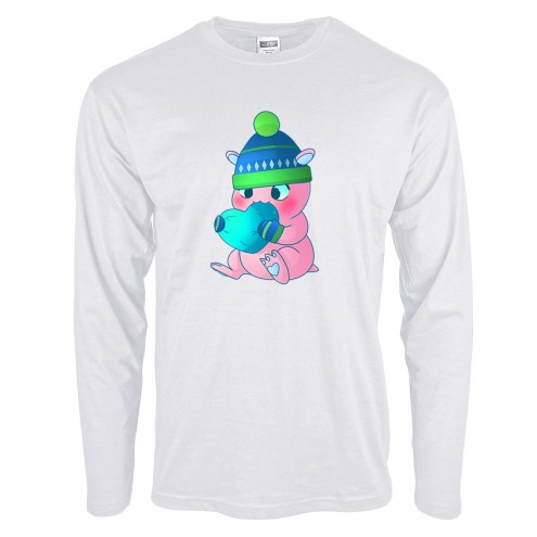 Kaugummitier WINTER Edition Langarm-Shirt