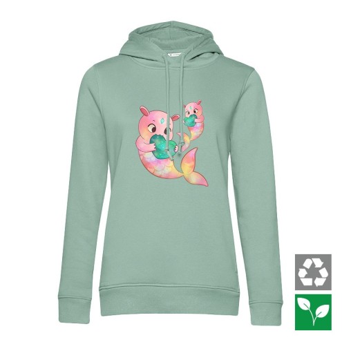 Kaugummitier MERMAID Organic Hoodie women