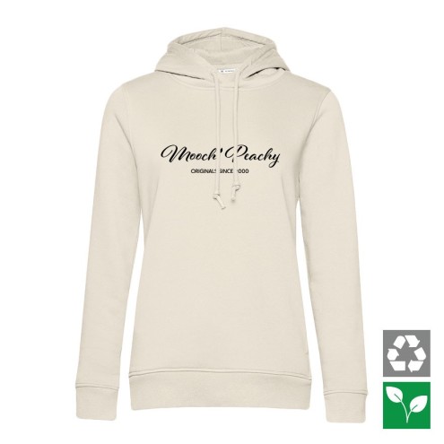 Moochi Peachy Organic Hoodie women