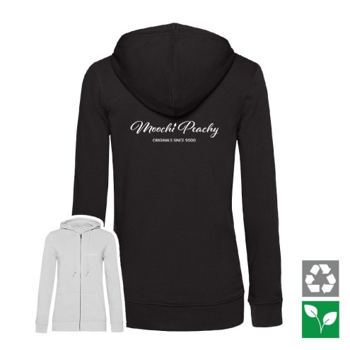 Moochi Peachy Organic Zipped Hoodie women