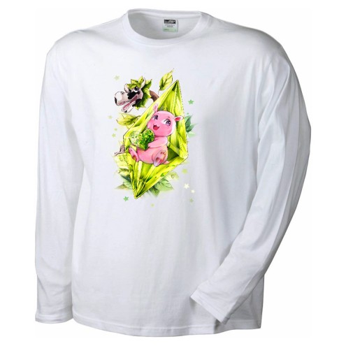 Kaugummitier NASHI Edition Langarm-Shirt