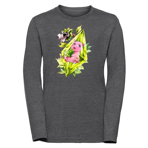Kaugummitier NASHI Edition Langarm-Shirt SLIM FIT