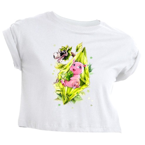 Kaugummitier NASHI Edition kurzes GIRLIE T-Shirt