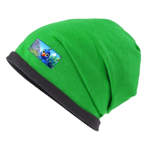 Pfausen Beanie Mütze mit Fleece