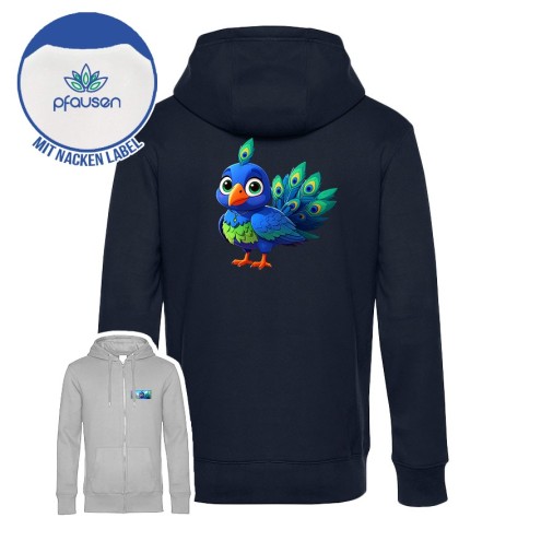 Pfausen Premium Zipped Hoodie