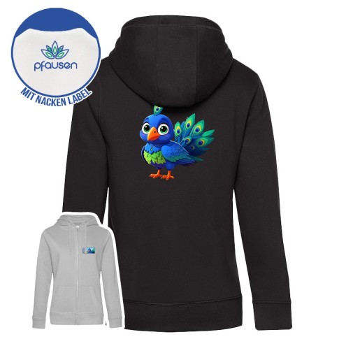 Pfausen Premium Zipped Hoodie women