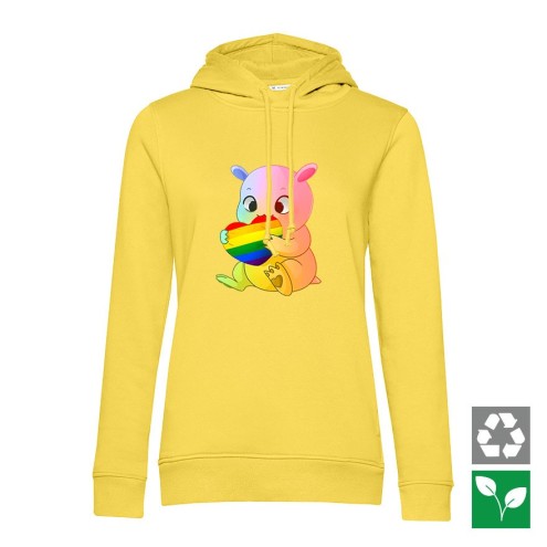 Kaugummitier PRIDE Organic Hoodie women