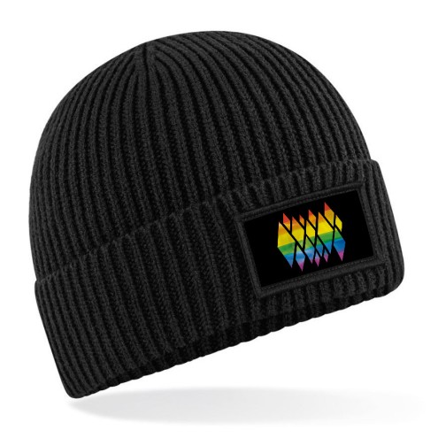 Rainbow Kristalle Strick-Mütze/-Haube