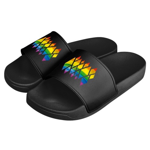 Rainbow Kristalle Badelatschen