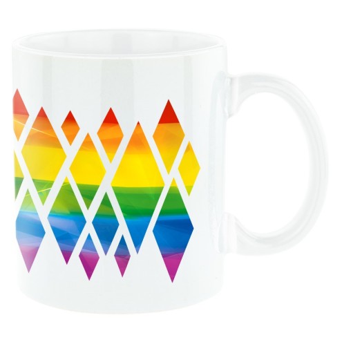 Rainbow Kristalle Tasse