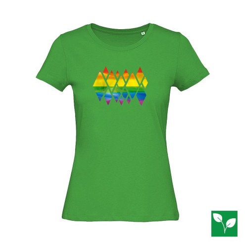 LIMITED EDITION Rainbow Kristalle Organic Premium T-Shirt women