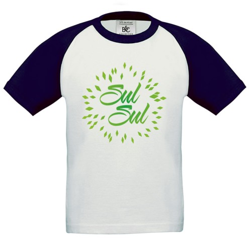 SUL SUL Firework Baseball T-Shirt