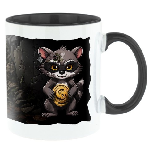 Simo-Leon Bi-Color Tasse schwarz